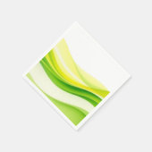 Serviette En Papier Citron et Vert des Îles (Coin)