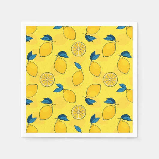 Serviette En Papier Citron frais (Devant)