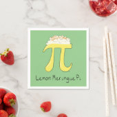 Serviette En Papier Citron Meringue Pi Symbole Math Maître (En situation)