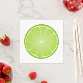 Serviette En Papier Citron Tropical (En situation)