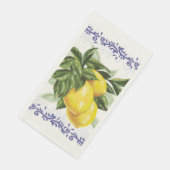 Serviette En Papier Citrons en toile (Coin)