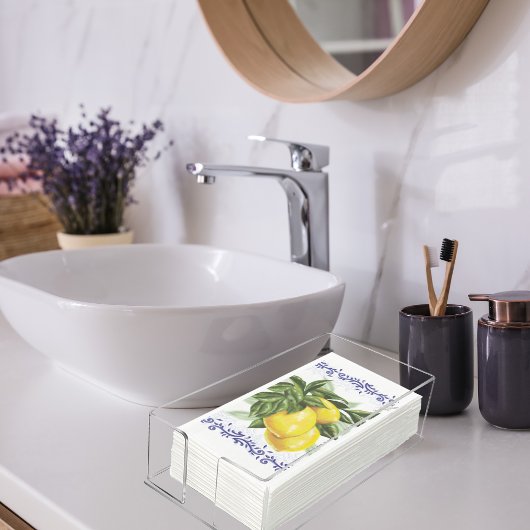 Serviette En Papier Citrons en toile