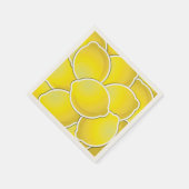 Serviette En Papier Citrons funky (Coin)