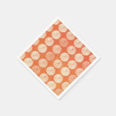 Serviette En Papier Citrouille (Coin)
