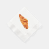 Serviette En Papier citrouille à croissants français, brioche pâtisser (Coin)