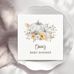 Serviette En Papier Citrouille d'automne