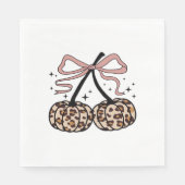 Serviette En Papier Citrouille d'automne, Cerises Citrouilles, Citroui (Devant)