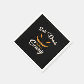 Serviette En Papier Citrouille déplaisant Monster Halloween (Coin)