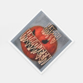 Serviette En Papier Citrouille Grin (Coin)