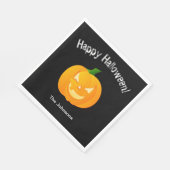 Serviette En Papier Citrouille Halloween Papier de fête Napkins (Coin)