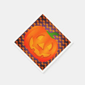 Serviette En Papier Citrouille Halloween Party Napkins (Coin)