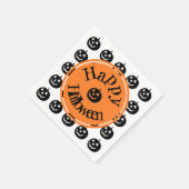Serviette En Papier Citrouille moderne d'Halloween (Coin)