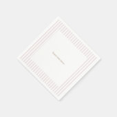 Serviette En Papier Citrouille rose Baby shower partie serviettes (Coin)