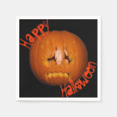 Serviette En Papier Citrouille, Tristes flammes (Devant)