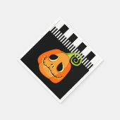 Serviette En Papier Citrouille Whimsical Halloween Costume Party (Coin)