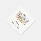 Serviette En Papier Citrouilles d'automne (Coin)