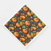 Serviette En Papier Citrouilles de Big and Little Fall (Coin)