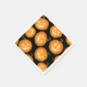 Serviette En Papier Citrouilles d'Halloween (Coin)
