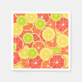 Serviette En Papier Citrus (Devant)