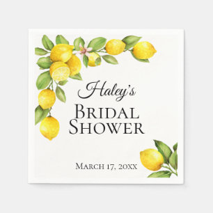 Serviette En Papier Citrus Orchard Personnalisé