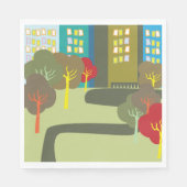 Serviette En Papier City Park Paper Napkins (Devant)