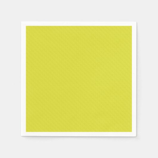 Serviette En Papier Clair néon jaune vert texturé (Devant)