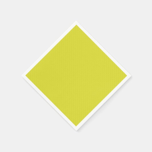 Serviette En Papier Clair néon jaune vert texturé (Coin)