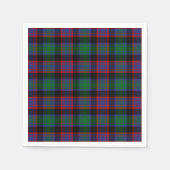 Serviette En Papier Clan Alexander Hunting Tartan (Devant)