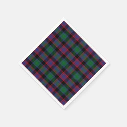 Serviette En Papier Clan Alexander Hunting Tartan (Coin)