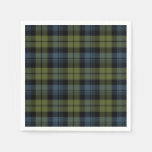 Serviette En Papier Clan Campbell Tartan (Devant)