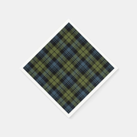 Serviette En Papier Clan Campbell Tartan (Coin)