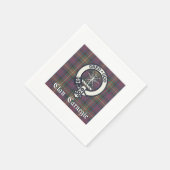 Serviette En Papier Clan Carnegie Crest Tartan (Coin)