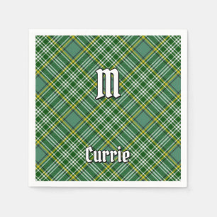 Serviette En Papier Clan Currie Tartan