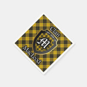 Serviette En Papier Clan écossais MacLeod Tartan Napkin (Coin)