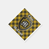 Serviette En Papier Clan écossais McLeod Tartan Napkin (Coin)