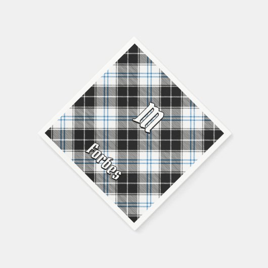 Serviette En Papier Clan Forbes robe Tartan (Coin)