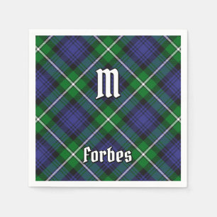 Serviette En Papier Clan Forbes Tartan