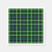 Serviette En Papier Clan Graham Tartan (Devant)