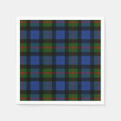 Serviette En Papier Clan Gunn Tartan (Devant)