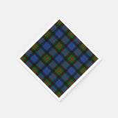 Serviette En Papier Clan Gunn Tartan (Coin)
