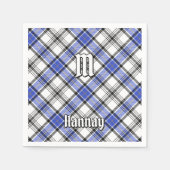 Serviette En Papier Clan Hannay Tartan (Devant)