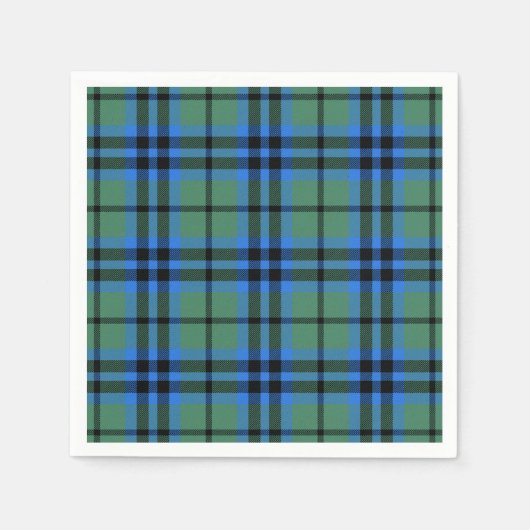 Serviette En Papier Clan Keith Tartan (Devant)