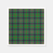 Serviette En Papier Clan Kennedy Tartan (Devant)