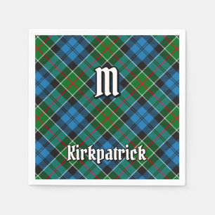 Serviette En Papier Clan Kirkpatrick Tartan