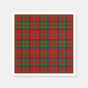 Serviette En Papier Clan MacDonald de tartan de Glencoe