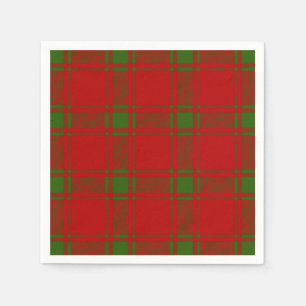 Serviette En Papier Clan MacDonald de tartan de Sleat