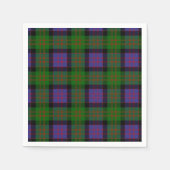 Serviette En Papier Clan MacDonald Tartan (Devant)