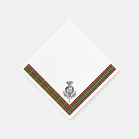Serviette En Papier Clan MacDougall Tartan (Coin)