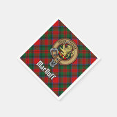 Serviette En Papier Clan MacDuff Crest sur Tartan (Coin)
