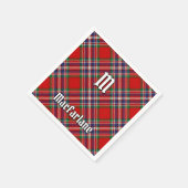 Serviette En Papier Clan MacFarlane Red Tartan (Coin)